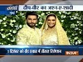 Deepika Padukone, Ranveer Singh look royal during their Mumbai weddding reception