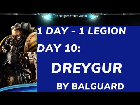ONE DAY ONE LEGION #10 - Narik Dreygur deck - Iron Warriors - HHL top 50
