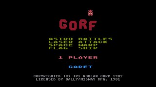 GORF !!! ATARI 800 XL - 80´S NOSTALGIA