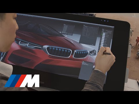 BMW M Magazine - How we design icons - Episode 1 Sketch.