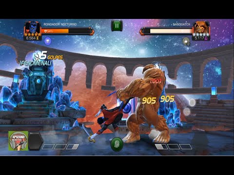 👾🎮El GRAN PODER DE RONDADOR NOCTURNO/Marvel Batalla de Superhéroes