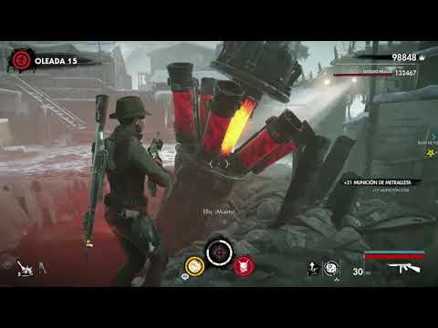 Zombie  army 4 horda hielo