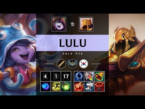 Lulu Mid vs Azir - KR Challenger Patch 25.13
