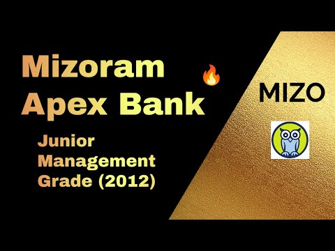 Mizoram Apex Bank  (Junior Management Grade) 2012 Solution