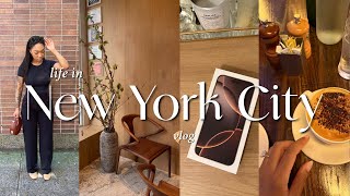 LIFE IN NYC| iPhone 16 pro max unboxing, brunch at The Smith, making strawberry purée & more VLOG