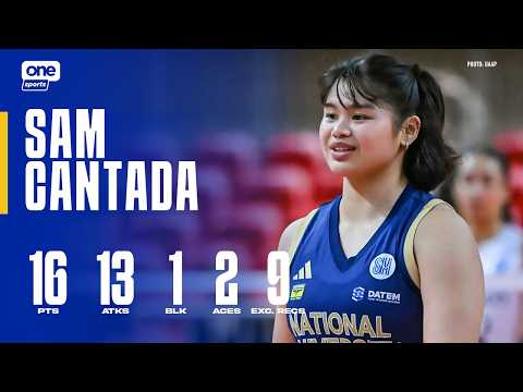 BACK-TO-BACK PLAYER OF THE GAME for Sam Cantada!💥|UAAP SEASON 88 WOMEN’S VOLLEYBALL ROUND HIGHLIGHTS
