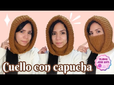 Knitted hooded collar | joss clothing fabrics |