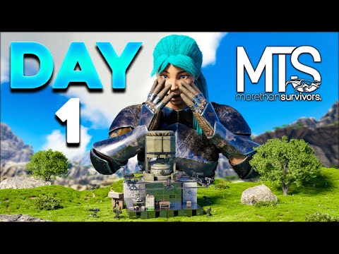 MTS | HOW A 100,000 HOUR TRIBE OF CONTENT CREATORS START DAY 1 ON THE BIGGEST SERVER - ARK PvP