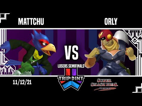 Tripoint Smash 120 - Losers Semifinals - Mattchu(Falco) Vs. ORLY(Captain Falcon)