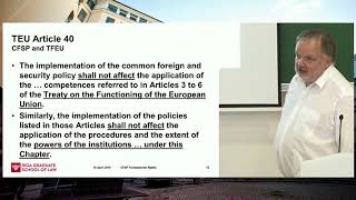 Peter Gjortler “Fundamental Rights in the EU Common Foreign and Securi