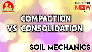 Compaction vs Consolidation