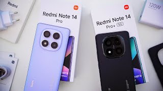 Xiaomi Redmi Note 14 Pro 4G (Global) &amp; Xiaomi Redmi Note 14 Pro+ 5G (Global) Unboxing &amp; Comparison! It&#039;s A Little Confusing...