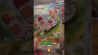 Ascended Heroes Scorbunny IR! LETS GOO!! #shorts #fyp