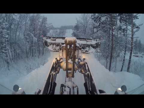 First heavy snowfall for the season. 01 11 2019
