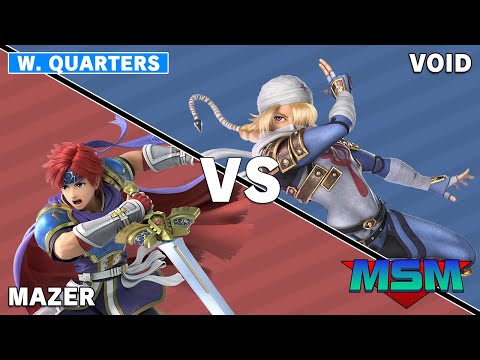 Offline MSM 233 - CLG | Void (Shiek) VS Mazer | Cyro (Roy) - Winners Quarters