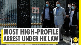 Hong Kong media tycoon Jimmy Lai arrested under new security law | Hong Kong top news | WION - Download this Video in MP3, M4A, WEBM, MP4, 3GP