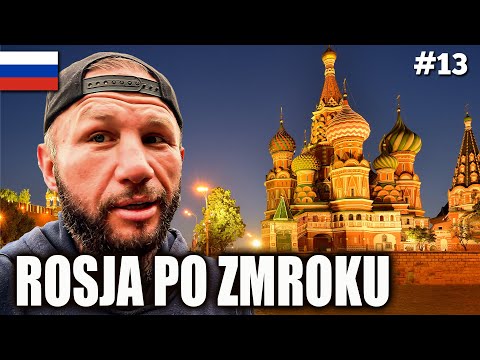 Chechnya and Russia (Moscow) after dark. A view I will never forget!