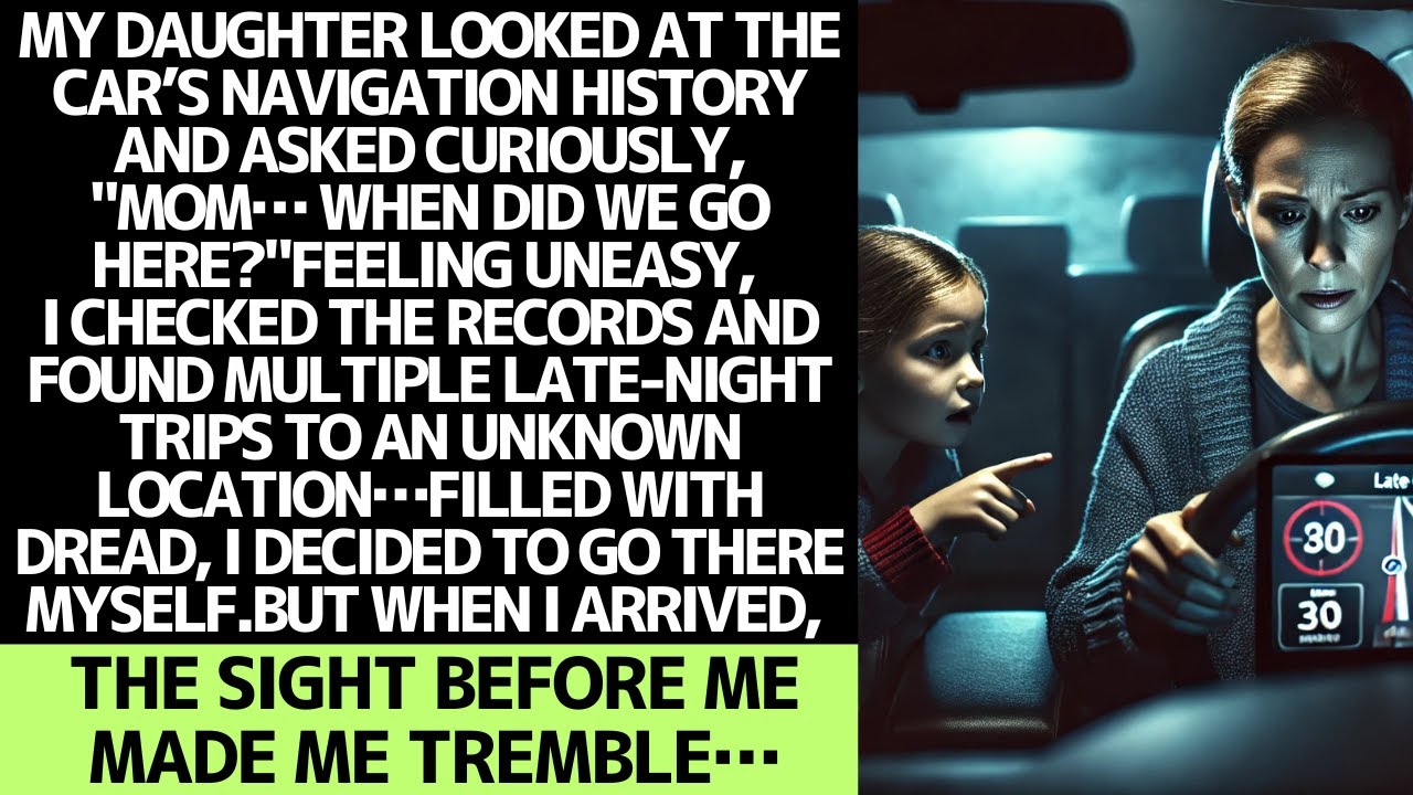 MY DAUGHTER FOUND A STRANGE LOCATION IN OUR CAR’S NAVIGATION… WHAT I SAW THERE SHOCKED ME