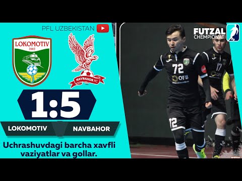 Oliy liga, 14-tur. LOKOMOTIV — NAVBAHOR 1:5