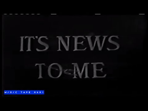 It's News To Me Episode - W/O/C - 1950s