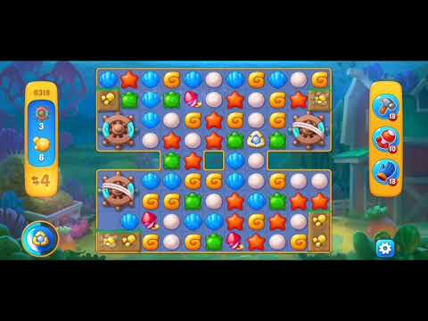 Fishdom 6318 Hard Level - NO 💣🧨💥