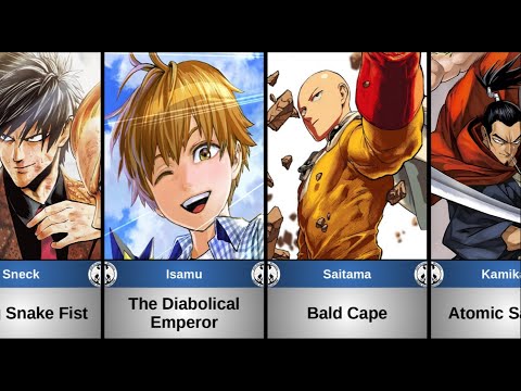 REAL NAME VS HERO NICKNAME IN ONE PUNCH MAN