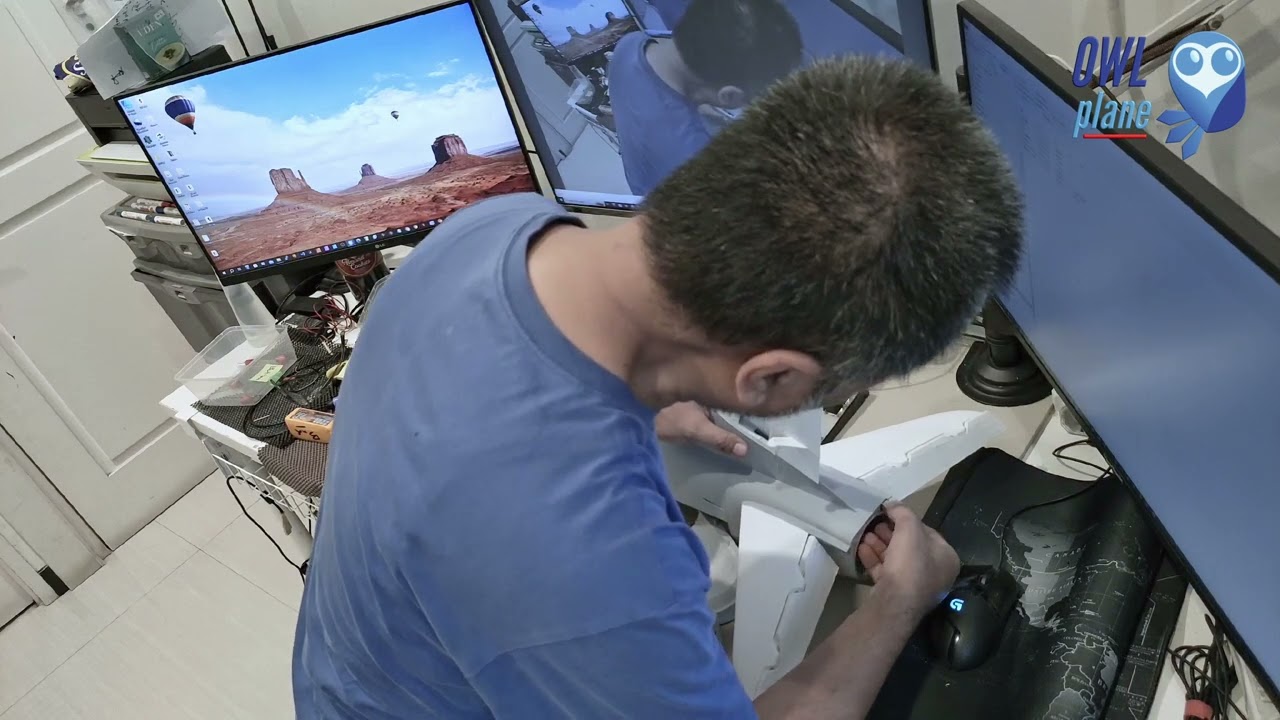 OWL BAE Hawk T1 70mm EDF v2 - Fuselage LEDs Installation