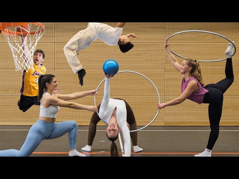 A day in the life of a gymnastics teacher trainee: Fitness, sport, health & dance