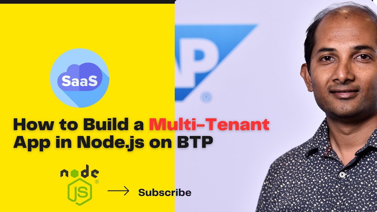 How to Build a Multi-Tenant App in Node.js on BTP