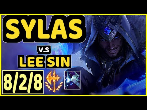 SERTUSS (SYLAS) vs LEE SIN - 8/2/8 KDA MID CHALLENGER GAMEPLAY - EUW