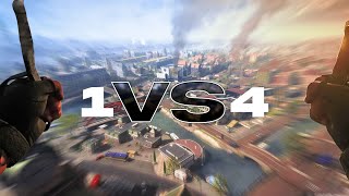 SOLO vs QUATUOR sur la nouvelle map "VONDEL"