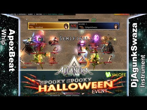 Titan 29/10/2017 PM: Semifinal - ApexBeat vs DjAgunkSwaza - Atlantica Online