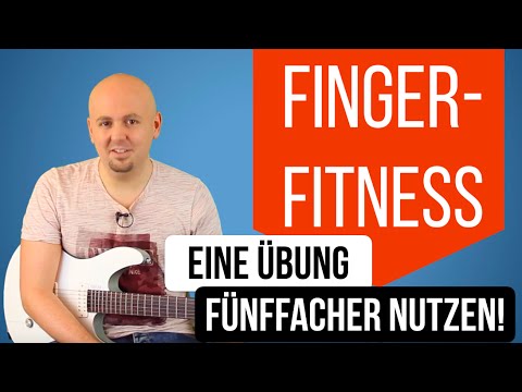 Gitarre Fingertraining – Gitarrenunterricht Übungen – Technik üben Gitarre