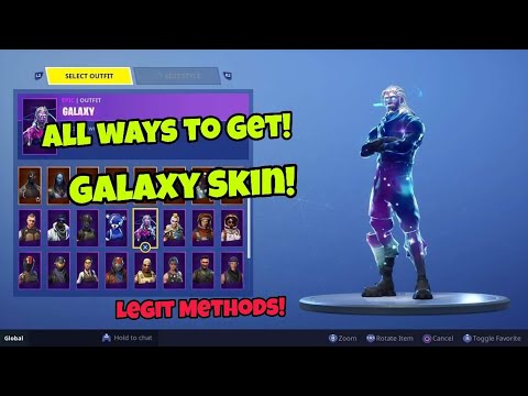 How To Get Galaxy Skin For Free (All Methods) Fortnite Free Skins Method PS4/Xbox one 2018