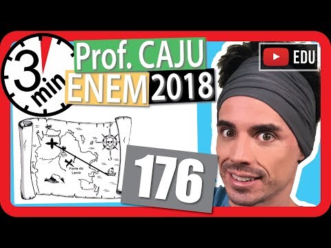 🏃ENEM 2018 🎯 RAPIDINHA Questão 176 - Escala