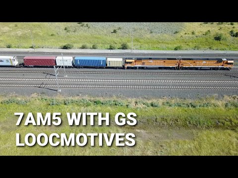 Great Southern Locomotives At Laverton - Drone Footage!
