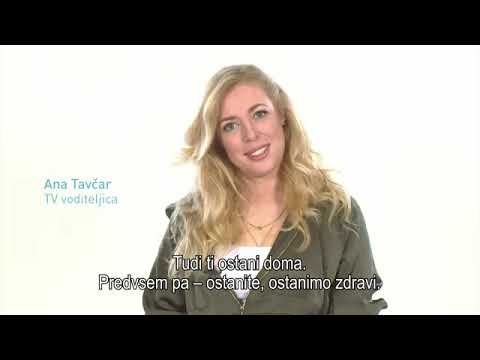 #Ostanidoma - odgovorno vedenje lahko reši življenje (Ana Tavčar)