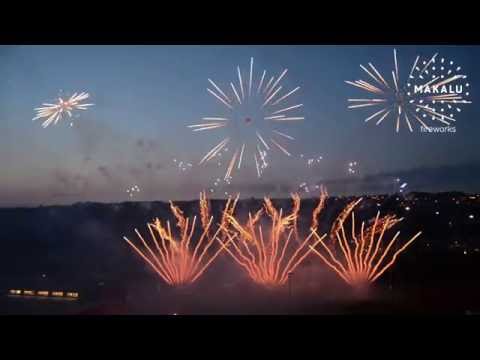 Pyromuzikál k 25 letům GJS | Pyromusical for 25th anniversary of GJS - MAKALU Fireworks s.r.o.