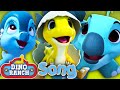 Three Dino Mites Nursery Rhymes Kids Songs Dino Ranch