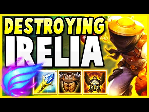 THIS IS HOW YOU DEAL WITH IRELIA AS SINGED - League of Legends