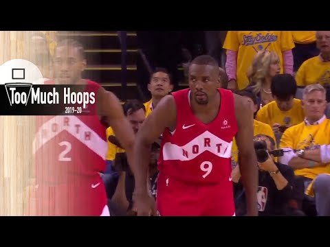Serge Ibaka ultimate Finals highlights - 2019 Raptors championship - monster blocks, dunks, and more