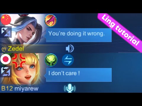 LING MECHANIC TUTORIAL : everything you need to know on 4 blades combo