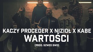 Kadr z teledysku Wartości tekst piosenki Kaczy Proceder ft. Nizioł, Kabe