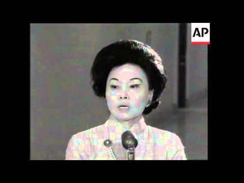 Wife Of Late Flying Tigers Founder Says Congressmen Should Stop Criticizing Conduct Of Vietnam War