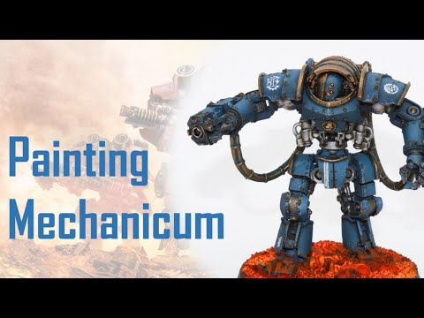 How to Paint Mechanicum in Blue for Warhammer: The Horus Heresy