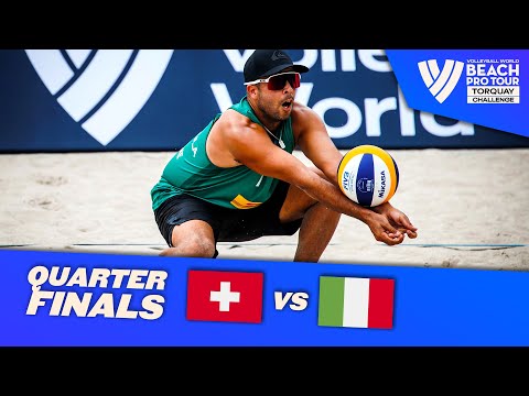 Métral / Haussener vs. Carambula / Ranghieri - Quarter-Final Highlights Torquay 2022 #BeachProTour