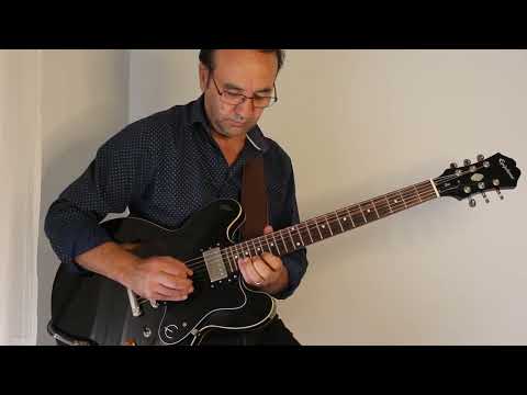 Fior di luna - Carlos Santana (Guitar cover) By Toto