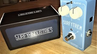 Video thumbnail for Surfy Industries SurfyTrem - Surfy Bear Tremolo - Demo by Tri Pedal Reviews
