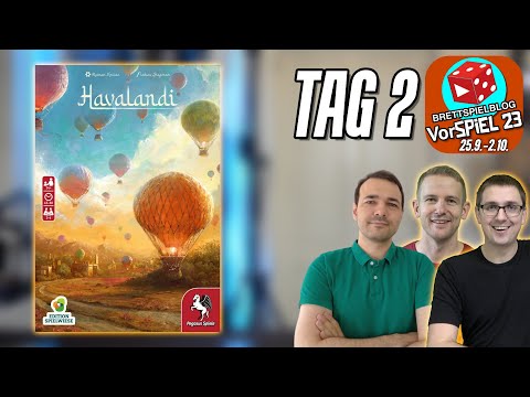 VorSPIEL 23: Havalandi - Der Knizia den man sich angucken sollte!? Live Let's Play
