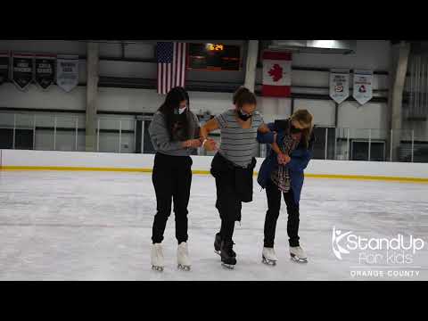 Professional Ice Figure Skater Nathan Chen with StandUp for Kids - Orange County